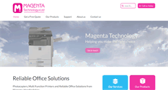 Desktop Screenshot of magenta-tech.com